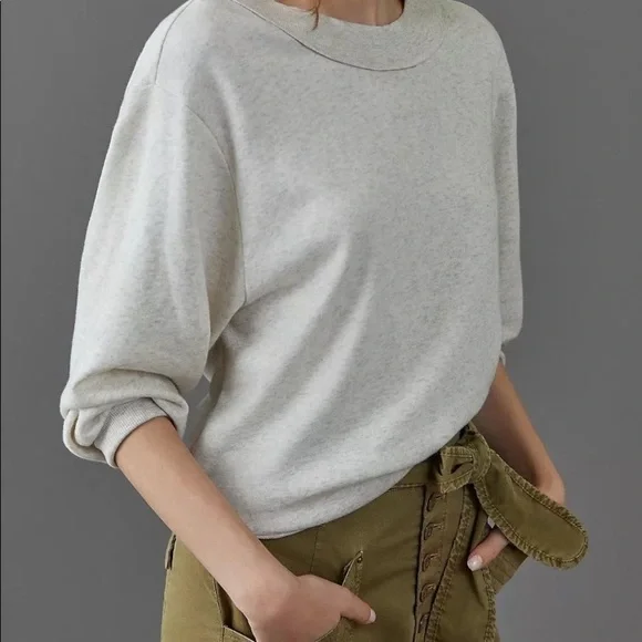 🤍 Pilcro Ryanne crossback sweatshirt - Picture 2 of 9